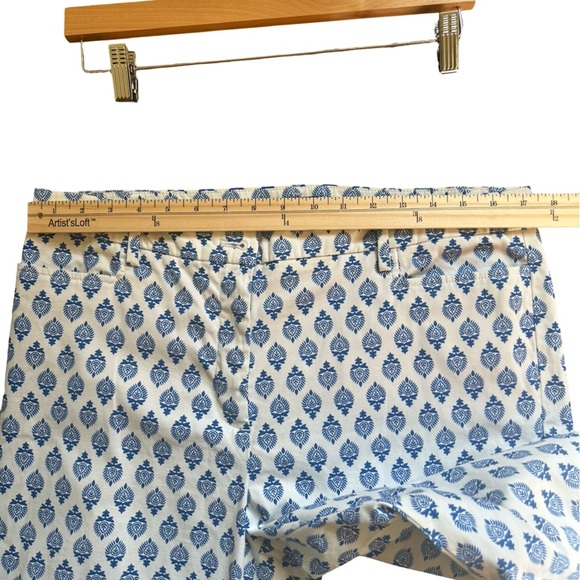 Talbots Women’s Perfect Skimmer Pants Size 12 Cropped Straight Leg - Picture 5 of 11